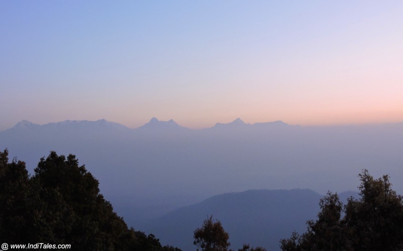 Landscape view of Himalayas