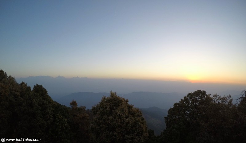 Landscape view at Binsar