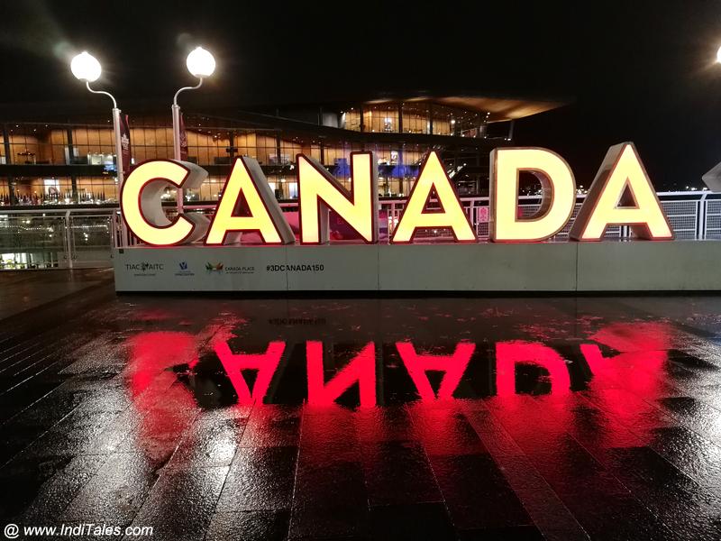 Canada Place Signboard