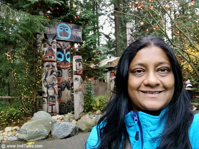 Anuradha Goyal, Totem Poles, Vancouver