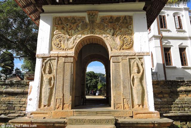 Ornate Door at the Temple of Tooth Relic