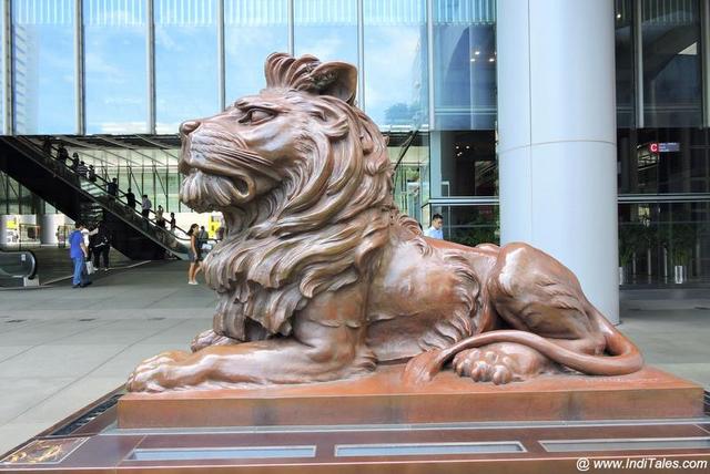 Sttit - the peaceful HSBC Lion