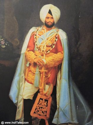 Portrait of Maharaja of Patiala