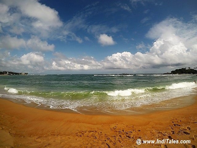 Unawatuna Beach near Galle, Sri Lanka