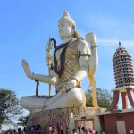 Giant Shiv Murti at Nageshwar Jyotirlinga Temple