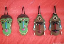 Bamboo Masks as Coorg Souvenirs