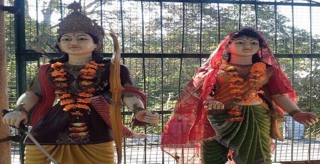 दुष्यंत एवं शकुंतला - कण्वाश्रम 