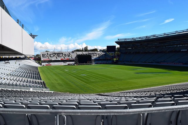 Eden Park Cricket Stadium that doubles up as Rugby Stadium during the non-cricketing time