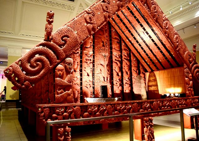 Maori Architecture at New Zealand North Island