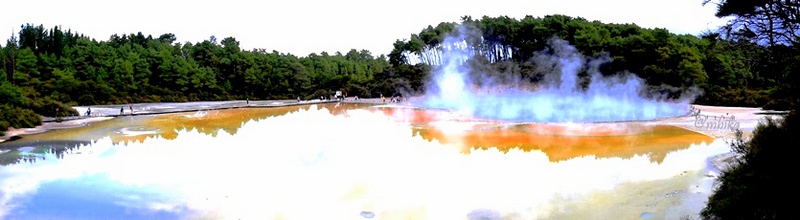 The Champagne pool- Wai-O-Tapu