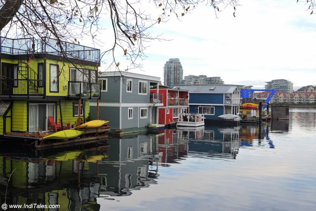 Colorful houses of Fisherman's Wharf