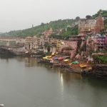Omkareshwar Jyotirlinga Temple On Banks Of Narmada Omkareshwar Island