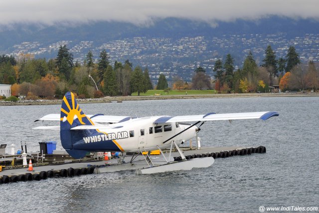 Seaplanes fly regularly between Vancouver and Victoria in BC