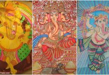 Ganesh artworks on display at Dastkar festival Delhi