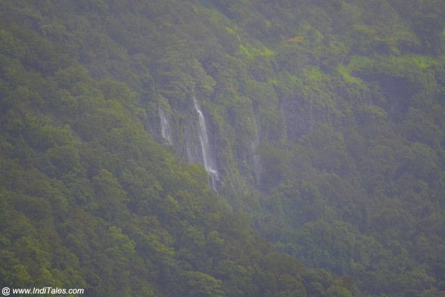 More seasonal waterfalls off-western ghats view from Surla