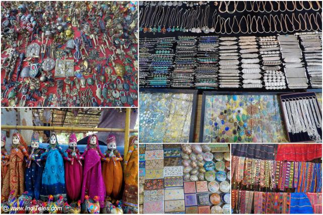 Artifacts and Jewelry at Anjuna Flea Market