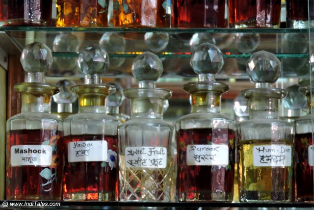 Colorful Atar or Perfume Bottles