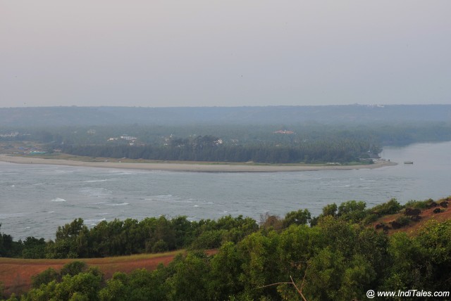 Chapora river estuary