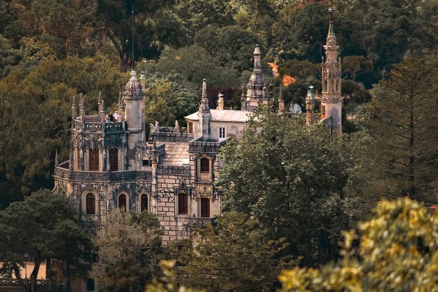 Quinta da Regaleira Palace one of the many palaces in Sintra