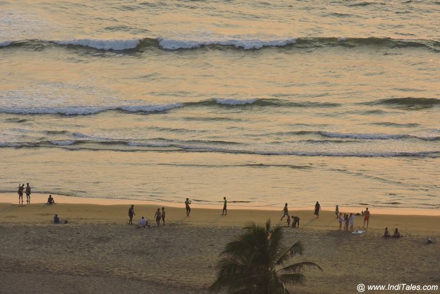 Vagator Beach view from Chapora Fort