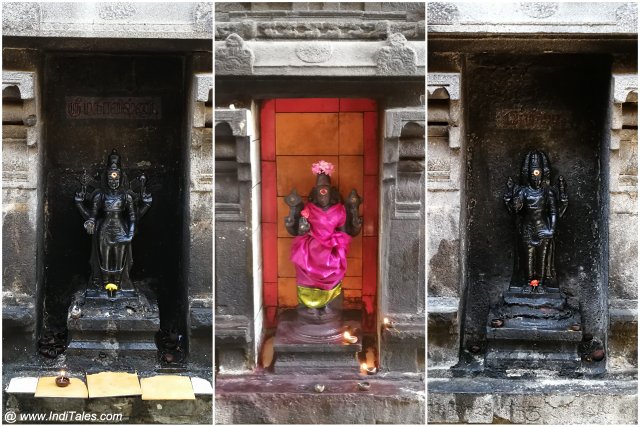 Murtis at Punyakoteeswara Temple at Kanchipuram