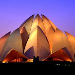 Lotus Temple at Dusk - New Delhi