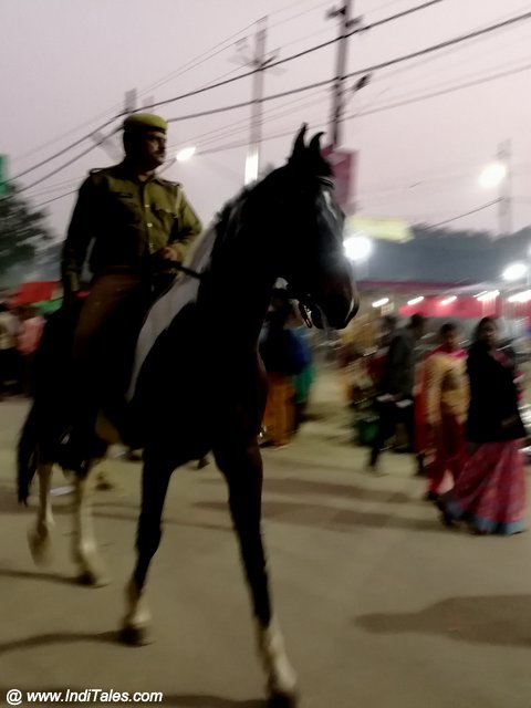 Security personnel keeping a watch around