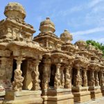 8 Shrines in front of Kailasanathar Temple
