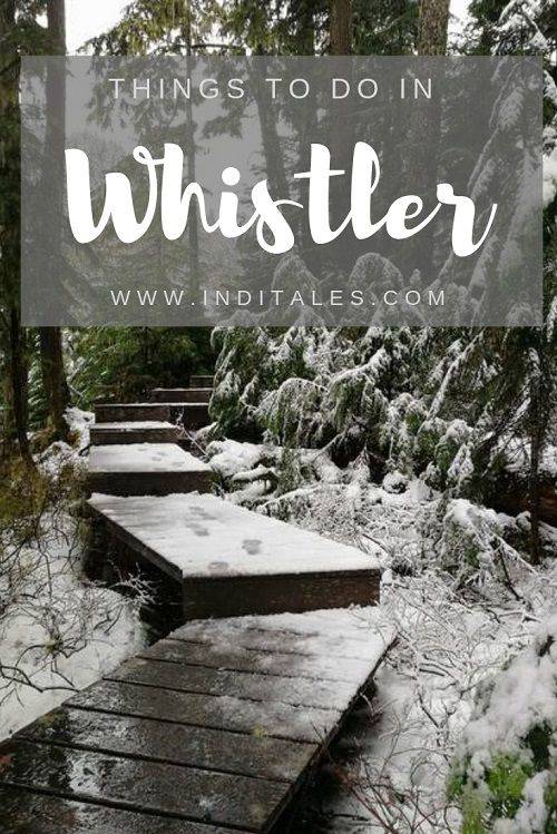 Snow-clad Whistler