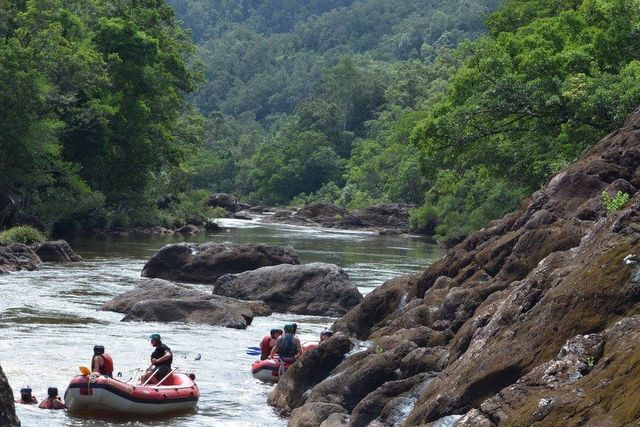 River rafting at Tully Gorge, North Queensland