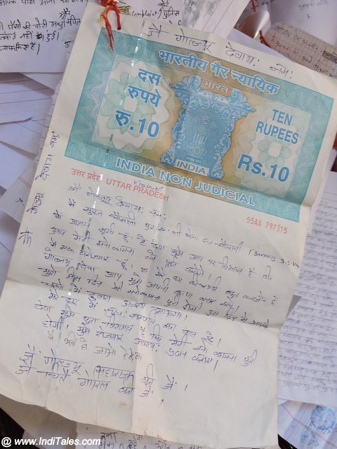 Letters to the Lord of Justice at Almora