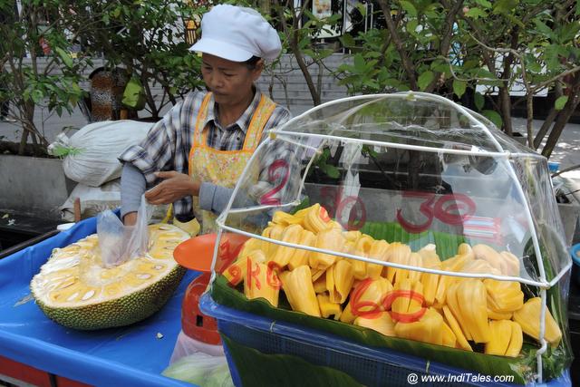 Fruits in the streets of Thailand