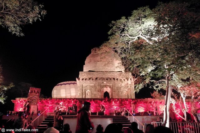 Concert Venue at Mandu Festival