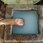Stone Carved Bowl at Odisha Temples