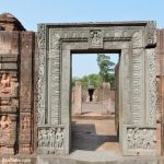 Ornate door of Ratnagiri Monastery