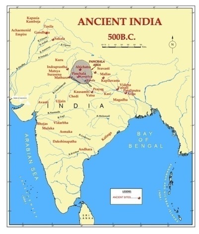 Kampilya the holy place on the map of India