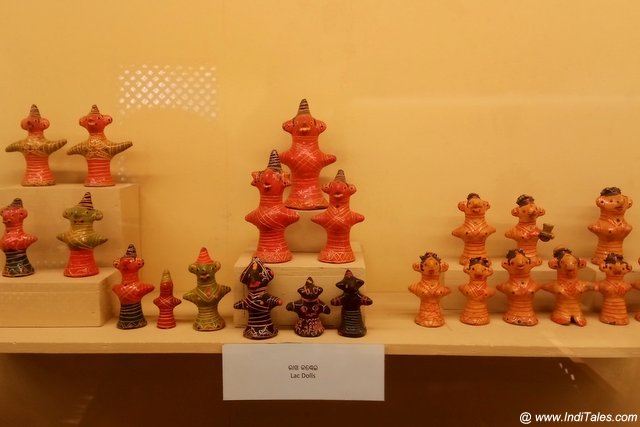 Lac dolls at Kala Bhoomi Odisha Crafts Museum