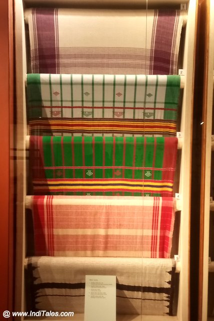 Odia Handlooms on display at Kala Bhoomi, Odisha Crafts Museum