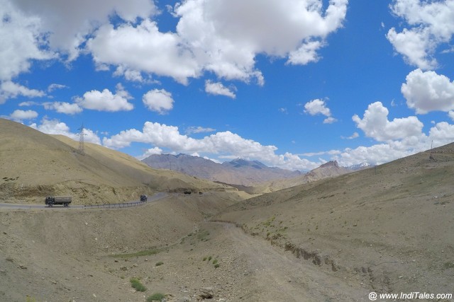 Landscape scene of Ladakh, India