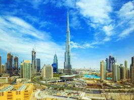 Burj Khalifa and Dubai Sky Line