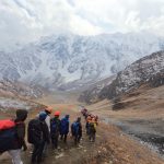 Height gaining training exercise - Basic Mountaineering Course