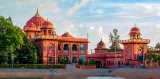 Landscape view of Lali Narayan Mithila University in Darbhanga