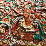Festivals of Bihar depicted in Paper Mache