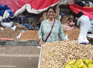 Anuradha Goyal at the Kadlekai Parishe festival