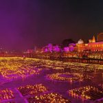 Ayodhya Ghats on Deepawali