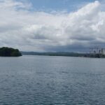 Landscape view of Sharavati river enroute Varadahalli