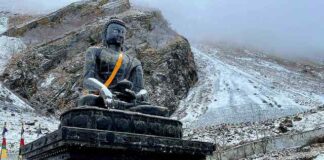 Muktinath landscape view - Annapurna Circuit trek, Nepal