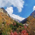Beautiful but tough terrains of Himalayas