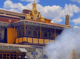 Monastery at Lhasa