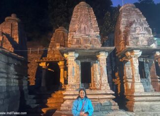 Panch Badri Yatra in Garhwal Himalayas Adi Badri Temple near Karnaprayag in Uttarakhand